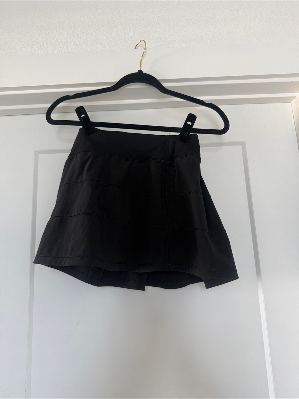 lululemon athletica Black Women's Athletic Skort with Built-In Shorts